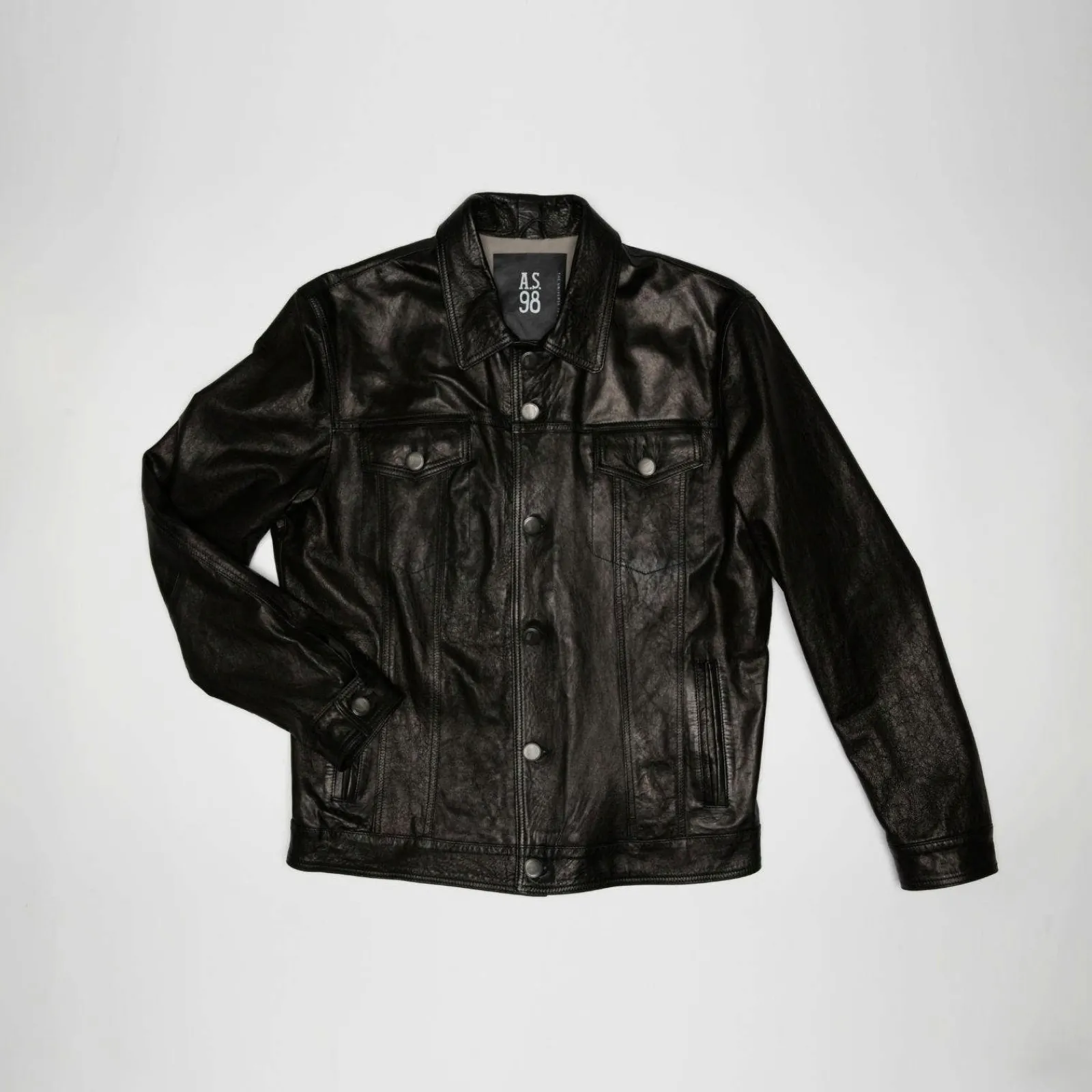 A.S.98 #N/A-LEADERJACKEN BRUCE NERO