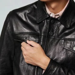 A.S.98 #N/A-LEADERJACKEN BRUCE NERO