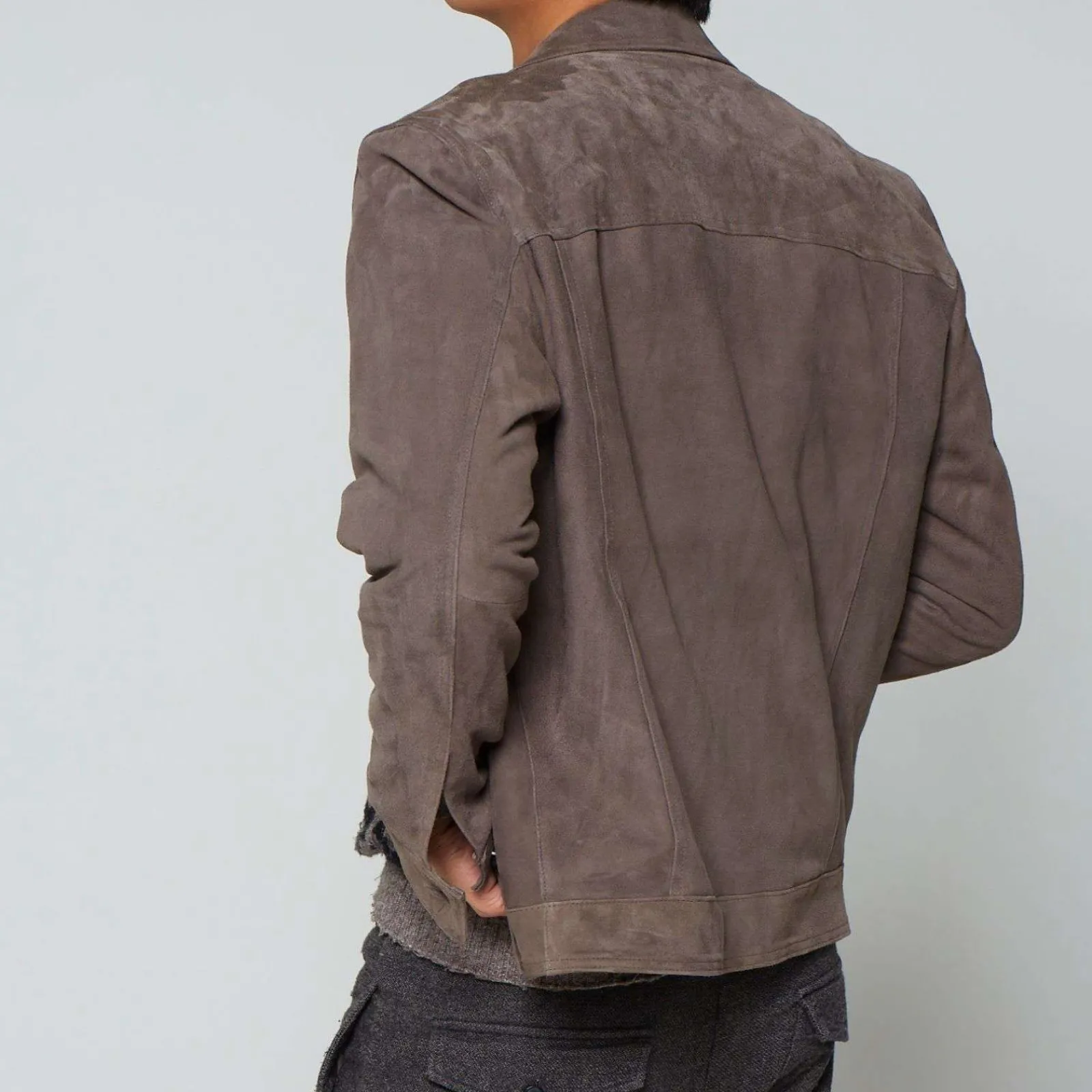 A.S.98 #N/A-LEADERJACKEN BRUCE GRIGIO SCURO