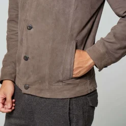 A.S.98 #N/A-LEADERJACKEN BRUCE GRIGIO SCURO