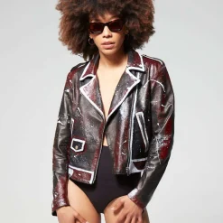 A.S.98 Jacken-LEADERJACKEN KATY NERO