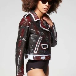 A.S.98 Jacken-LEADERJACKEN KATY NERO