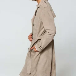 A.S.98 Jacken-LEADERJACKEN QUINCY GRIGIO CHIARO